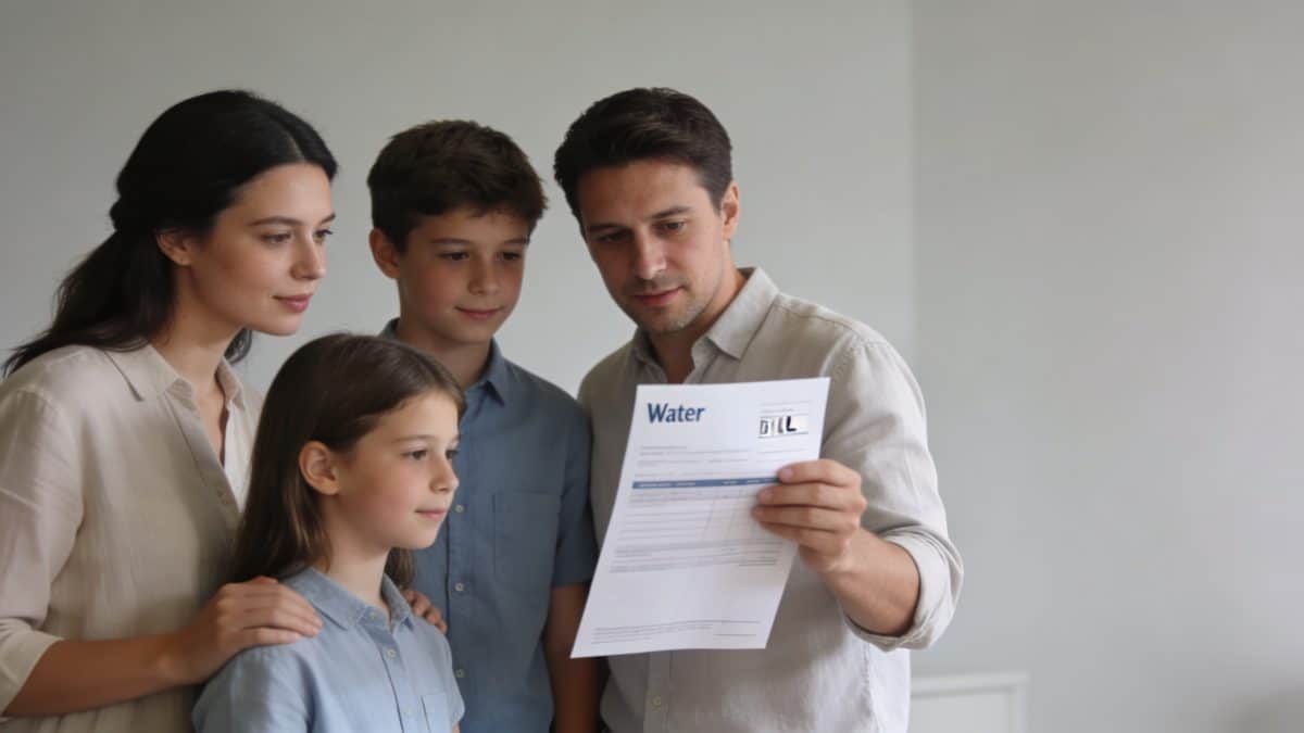 Combien coûte vraiment la facture d’eau pour une famille de quatre personnes ?