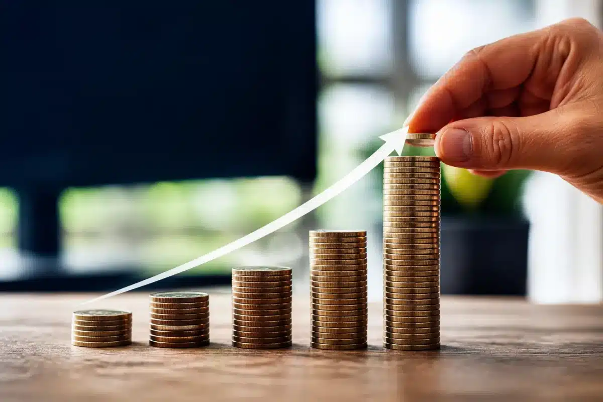 Graphique montrant augmentation budgetaire de quatre a dix milliards euros