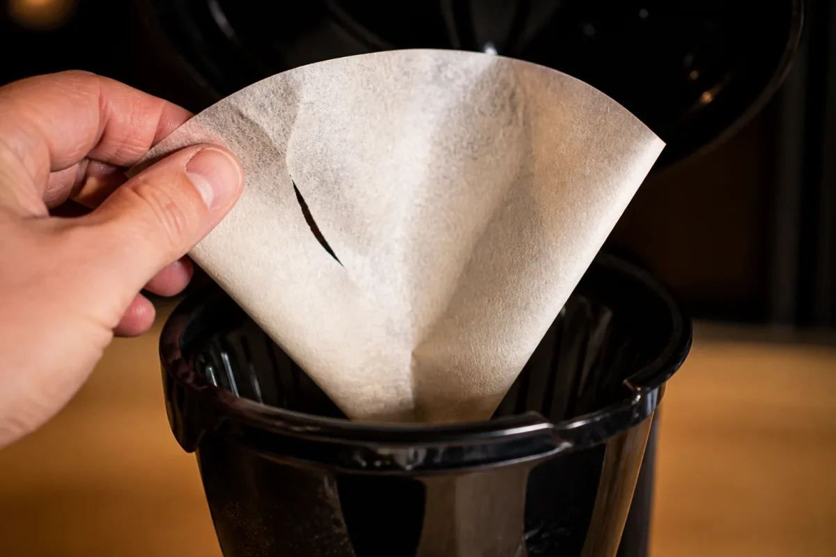 Feuille fine se dechire au filtre machine